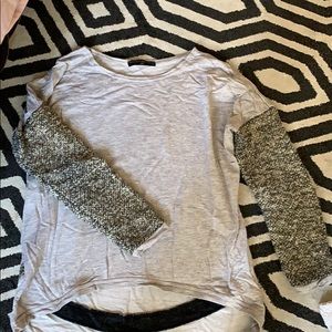 Generation Love sweater with metallic detail